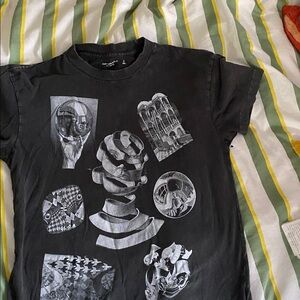 Abercrombie & Fitch Charcoal Tee